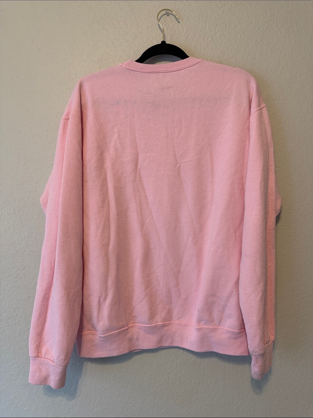 Diet Coke Light Pink Graphic Crewneck Sweatshirt with Bow & Can Motif - Picture 4 of 5